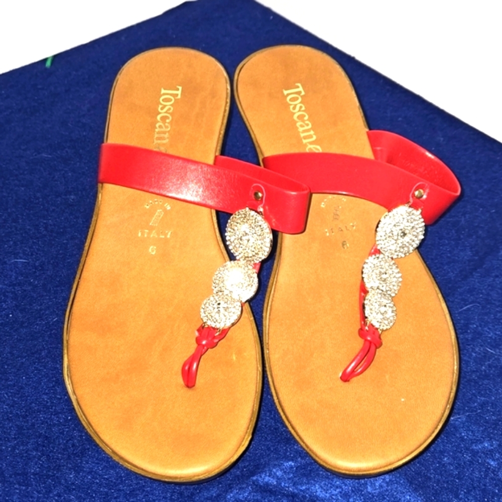 Toscanella Dylan Womens Sandals Size 6